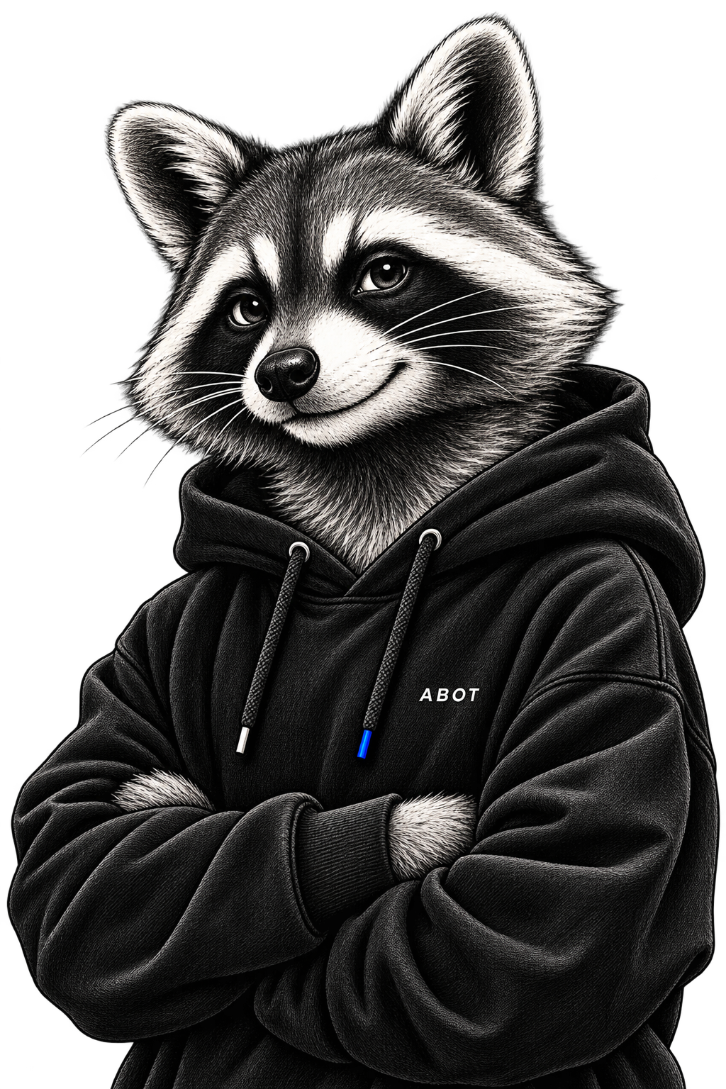 Енот в худи ABOT